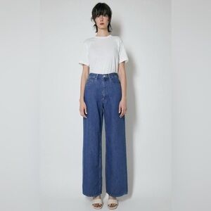 Moussy Wide Straight Leg Jeans in size 24